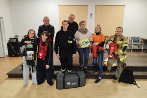 Pierwsza pomoc i spotkanie edukacyjne z OSP Subkowy