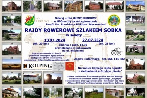 Rajdy Rowerowe Szlakiem Sobka